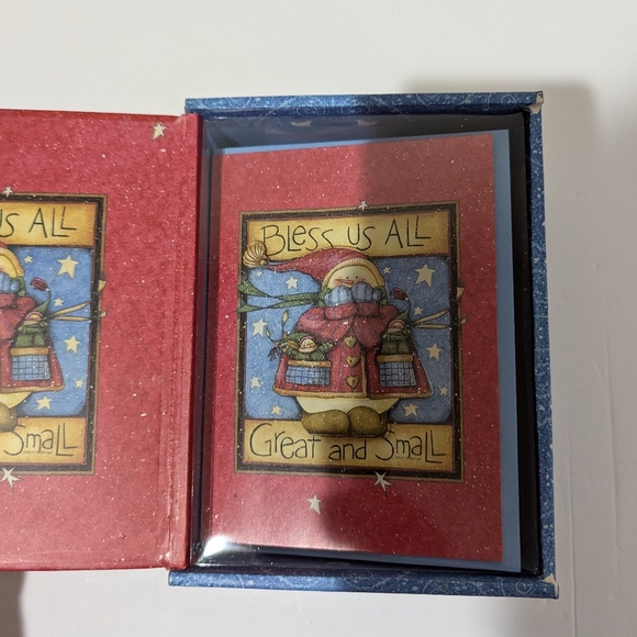 NEW Creative Papers Gift Boxed 15 Cards/Envelopes. Snowman Theme 4.75"x6.25" - Picture 5 of 6